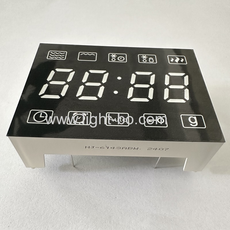 Ultra white 4 Digit 7 Segment LED Clock Display Common cathode for Microwave Timer