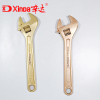Non sparking Adjustable Wrench Copper Spanners Explosion proof Hand Tools