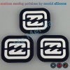 3D Embossed Mould Silicone Sewing Patches on the Garment#patch#tag#brand#sticker#badges#crest#logo#brand#trademark