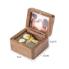 Hot Selling Wooden Music Box Walnut Wood Musci Box