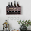 Factory Wholesale Wooden Wine Display Rack Water Color Pine Wood Wine Storage Rack