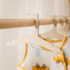 Cute Animal Style Wooden Hanger For Kids