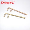 Non sparking F type Wrench Copper Vlave Handle200-1200mm Explosion proof Tools