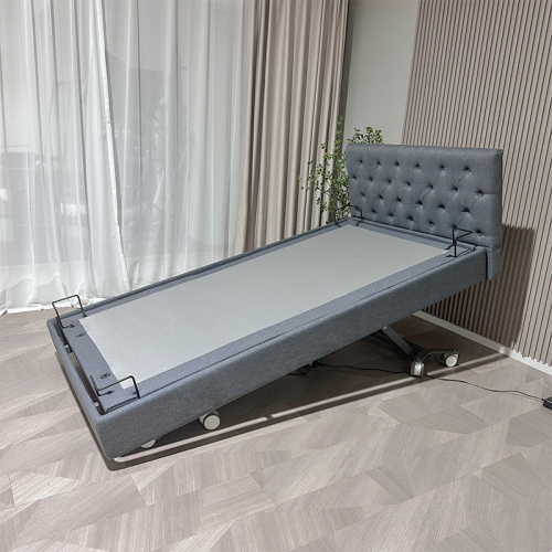 Ultra Low King Single Electric Hi Lo Adjustable Bed with 4pcs Okin Motors