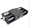 The moving mode of manual digital display linear stage adopts linear bearing. which moves stably. The moving distance is