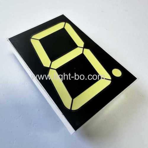 Ultra bright white 45mm (1.8-inch) Single digit 7 Segment LED Display Common Anode