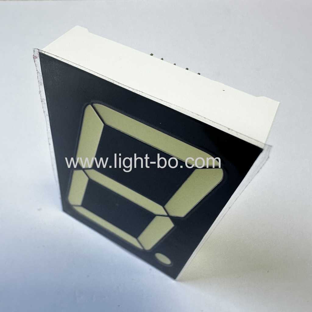 Ultra bright white 45mm (1.8-inch) Single digit 7 Segment LED Display Common Anode