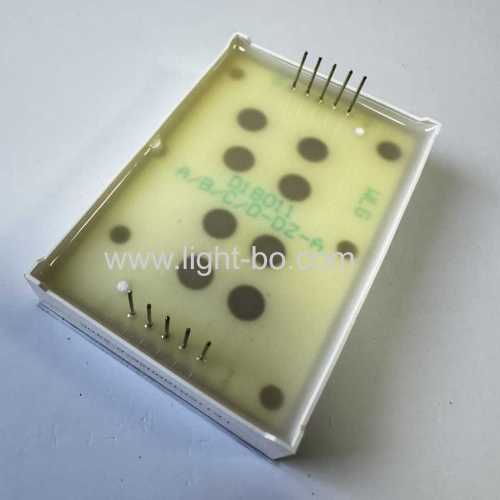 Ultra bright white 45mm (1.8-inch) Single digit 7 Segment LED Display Common Anode