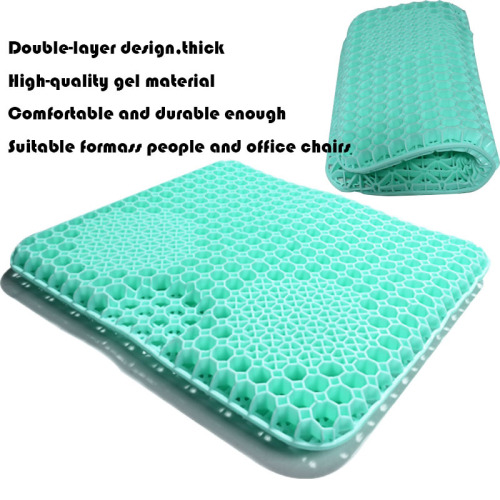 Konfurt Breathable Honeycomb Non Slip Home Office Gel Seat Cushion