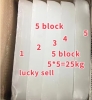 5 BLOCK paraffin wax carton packig