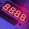 8.5mm Height Ultra bright Red 4 Digit 20.4mm 7 Segment LED Clock Display common cathode