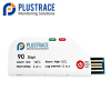 PLUSTRACE Single-use temperature data logger with automatic PDF report.