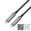 OEM Factory Wholesale 15meter 10Gbps USB3.2 type-C Active Optical Extenion Cable 60W PD-8K/60Hz for VR Camera 3D Scanner