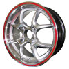 Replica alloy wheels aluminum rims from 13inch 14inch 15inch