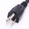 UL extension power plug cable NEMA 3 prong flat power cord