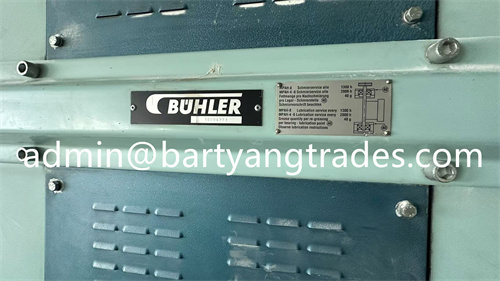 Buhler Used MPAO Plansifter 6 section Manufacture Year 1995 in Good Condition