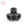 China Malleable Iron 1221 Side Outlet Elbow BSPT Thread Supplier