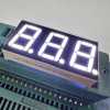 7 Segment 3 digit 14.2mm Ultra Bright White Grey Surface LED Display Common Anode for Temperature Controller