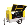 High Quality Portable Diesel Engine Screw Air Compressor for Mining Industrial