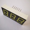 Ultra Bright White Grey Surface Common Cathode LED Display 7 Segment 3 digit 14.2mm for Temperature Controller