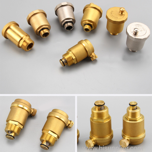 Brass Automatic Exhaust Valve Brass Automatic Air Vent Valve Air Release Valve