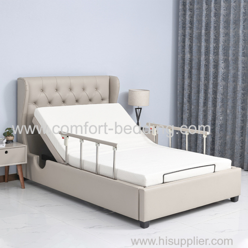 American Luxury Style Head And Foot Rise Fall Down Electric Adjustable Motion Bed