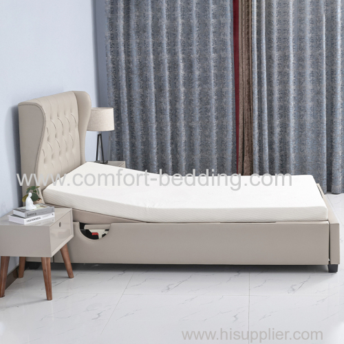 American Luxury Style Head And Foot Rise Fall Down Electric Adjustable Motion Bed