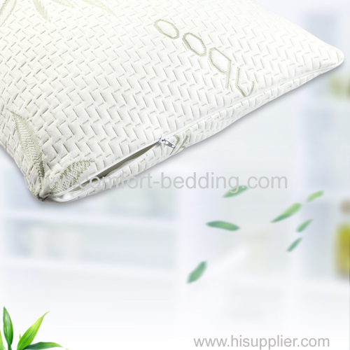 Bamboo pillow shredded memory foam pillow