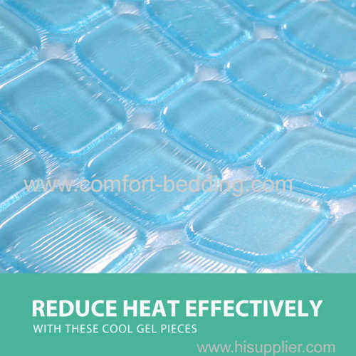 Konfurt Summer Cooling Gel Contour Memory Foam Contour Pillow to Regulate The Temperture
