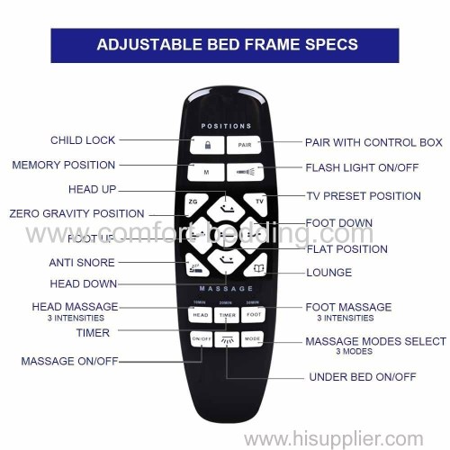 Konfurt Easy Shipping Electric Folding Bed Hospital Bed With Remote Control
