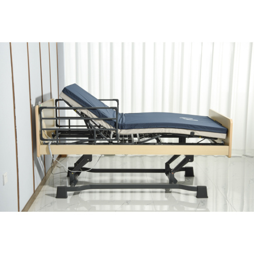 Hi Low Hospital adjustable motion bed with medical casters with brake