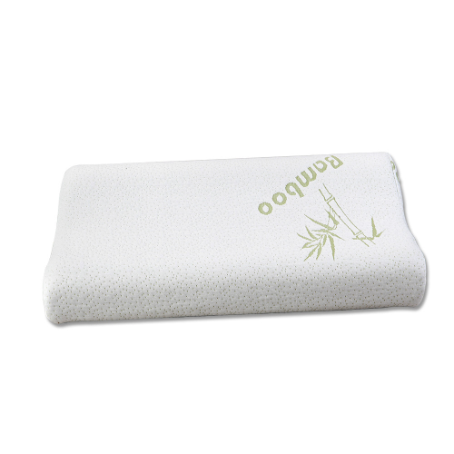 Konfurt Bamboo Fabric knitted Cutting Memory Foam Pillow Contour Pillow