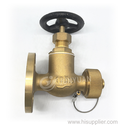 SERIES F7334 JIS 5K JIS 10K DN15-DN65 Bronze Hose Globe Valve