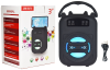 pp material light up black bluetooth stereo