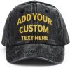 Personalized Embroidered Baseball Cap Custom Hat Personalized Hats