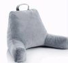 Konfurt Reading Pillow Velour Cover with Zipper for Backrest for Children