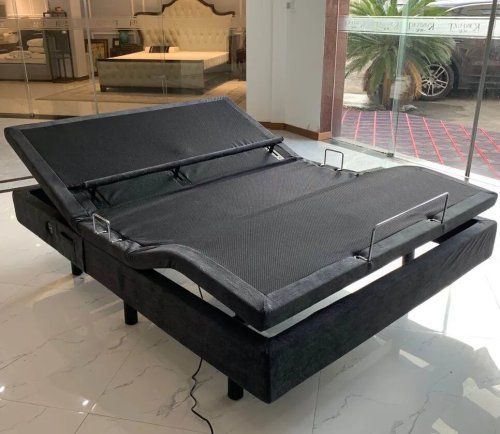 Konfurt Okin Refined Massage Adjustabe Bed Lumbar Support with Bed Skirt