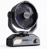 led solar portable fan