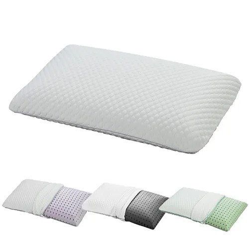 Konfurt Custom Shaped Cervical Orthopedic Smart Green Gel Cool Memory Foam Sleeping Neck Bed Memory Foam Pillow