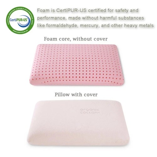 Konfurt Custom Shaped Cervical Orthopedic Smart Green Gel Cool Memory Foam Sleeping Neck Bed Memory Foam Pillow