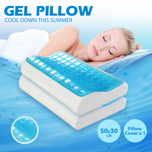 Konfurt Baby Gel Memory Foam Pillow Contour Cooling Baby Pillow