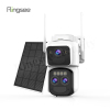 Ringsee Three-lens Solar Security Camera | 4K Smart Detection Full-Color Night Vision