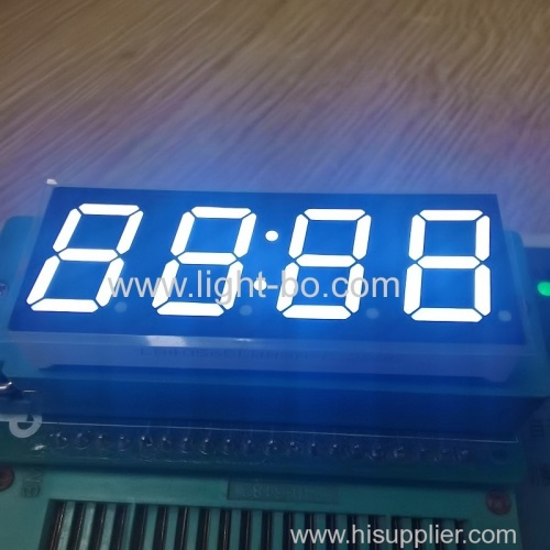 Ultra White 14.2mm 4 Digit 7 Segment LED Clock Display Common Cathode for Digital Timer