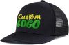 Custom Logo Embroidered Trucker Hats for Men Adjustable Snapback Mesh Cap