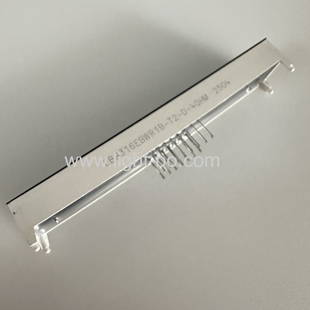 Enhanced background Customized Invisible 7 Segment LED Display Module For Elba Hand Motion Slider Hood Control