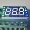 Ultra bright White/Blue/Pure Green 7 Segment LED Display Triple Digit 12.7mm com cathode for Temperature Controller