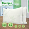 Bamboo pillow shredded memory foam pillow