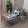 Konfurt Hi-Low adjustable bed base with Retainer Bar for hospital Using