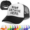 Custom Bulk baseball cap Personalized Hats Bulk Trucker Hat with your Text Photo Logo