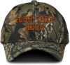 Camo Baseball Cap Custom Personalized Text Hunting Dad Hat